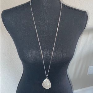 WHBM Crystal pendant necklace